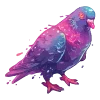 🐦 Эмодзи «neon blot» для Telegram