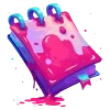 🗒 Эмодзи «neon blot» для Telegram