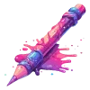 ✏️ Эмодзи «neon blot» для Telegram
