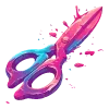 ✂️ Эмодзи «neon blot» для Telegram