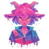 🐏 Эмодзи «neon blot» для Telegram
