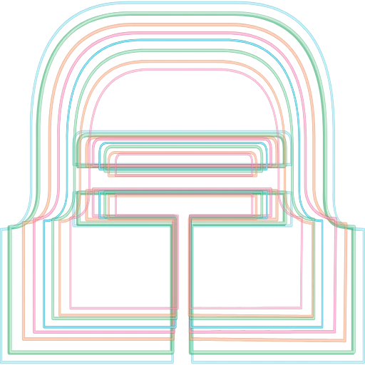 Эмодзи neon font для Telegram — скачать
