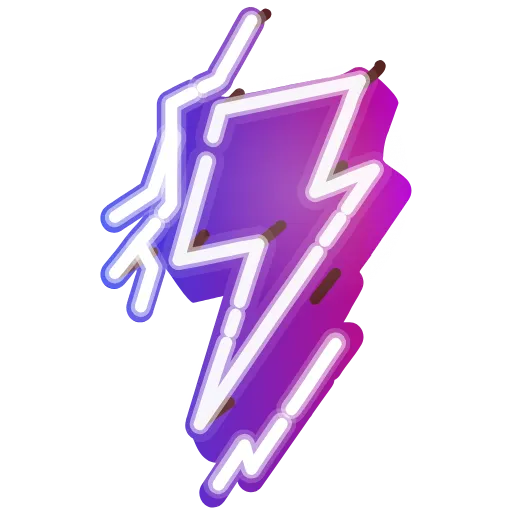 ⚡️ Стикер «Neon Classic» для Telegram