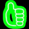 👍 Эмодзи «Neon Emoji #neon» для Telegram