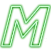 🔠 Эмодзи «Neon Font» для Telegram
