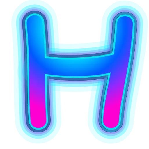 💎 Эмодзи «NeonFont 2» для Telegram