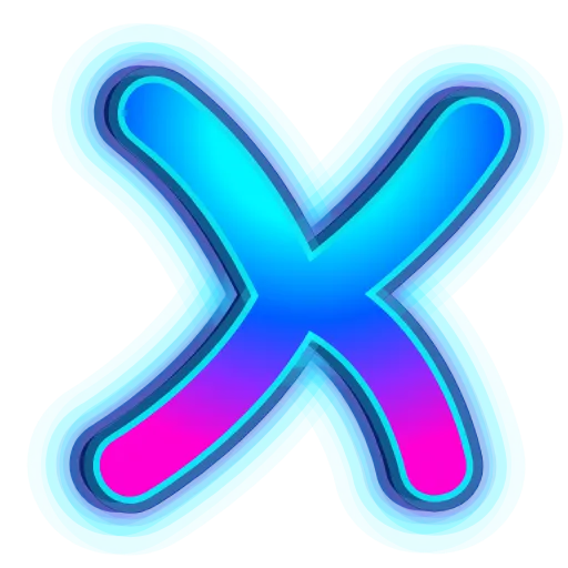 💎 Эмодзи «NeonFont 2» для Telegram
