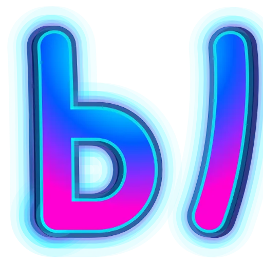 💎 Эмодзи «NeonFont 2» для Telegram
