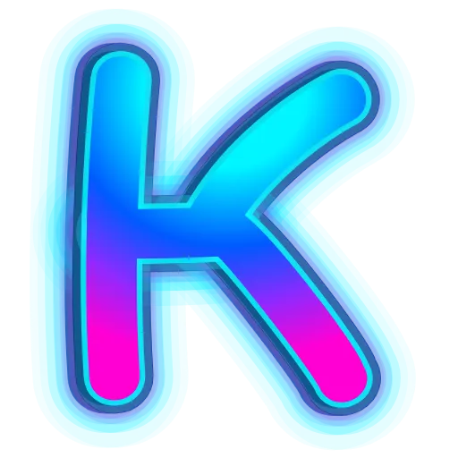 💎 Эмодзи «NeonFont 2» для Telegram