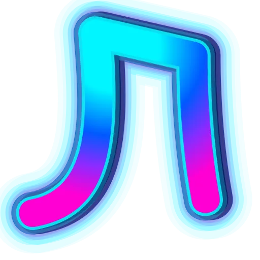💎 Эмодзи «NeonFont 2» для Telegram