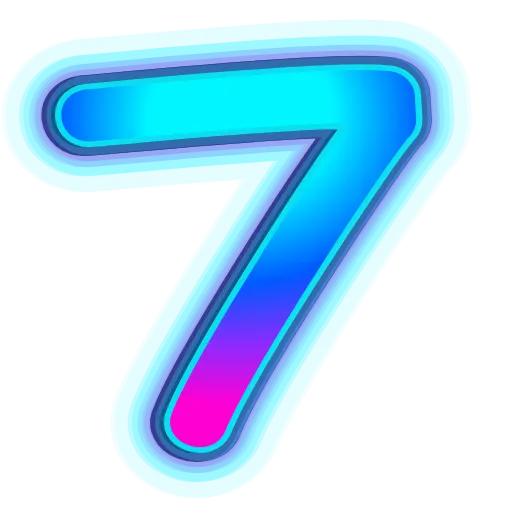 💎 Эмодзи «NeonFont 2» для Telegram
