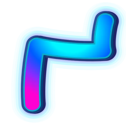 💎 Эмодзи «NeonFont 2» для Telegram