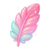 🪶 Эмодзи «Neon Glossy #color #pink #status» для Telegram