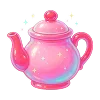 🫖 Эмодзи «Neon Glossy #color #pink #status» для Telegram