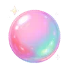 🫧 Эмодзи «Neon Glossy #color #pink #status» для Telegram