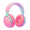 🎧 Эмодзи «Neon Glossy #color #pink #status» для Telegram