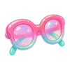 👓 Эмодзи «Neon Glossy #color #pink #status» для Telegram