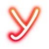 🔠 Эмодзи «#decor #fonts #neon #static» для Telegram