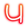 🔠 Эмодзи «#decor #fonts #neon #static» для Telegram