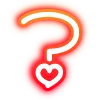❓ Эмодзи «#decor #fonts #neon #static» для Telegram