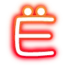 🔠 Эмодзи «#decor #fonts #neon #static» для Telegram
