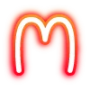 🔠 Эмодзи «#decor #fonts #neon #static» для Telegram