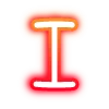 🔠 Эмодзи «#decor #fonts #neon #static» для Telegram