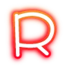 🔠 Эмодзи «#decor #fonts #neon #static» для Telegram