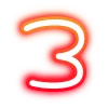 🔠 Эмодзи «#decor #fonts #neon #static» для Telegram