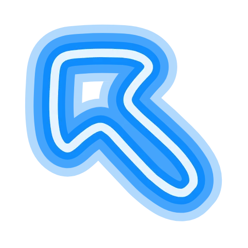 ↖️ Эмодзи «neon emojis» для Telegram