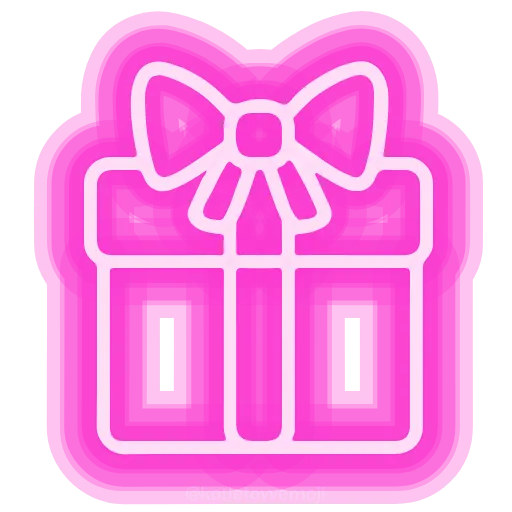 🎁 Эмодзи «neon emojis» для Telegram