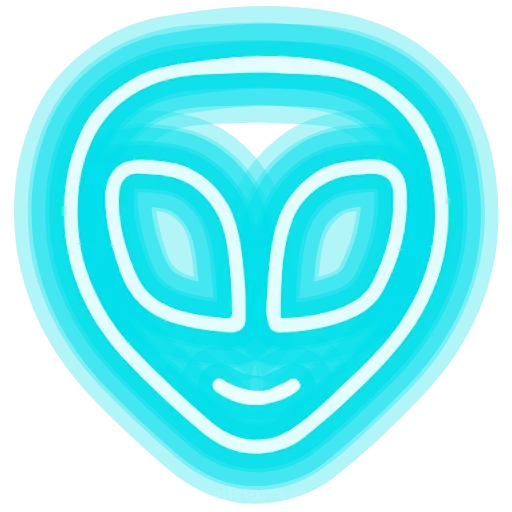 👽 Эмодзи «neon emojis» для Telegram