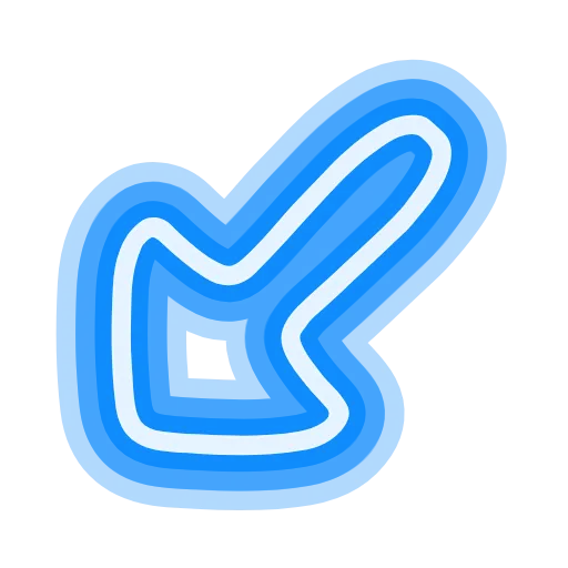 ↙️ Эмодзи «neon emojis» для Telegram