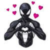 Стикерпак Spiderman codes для Telegram