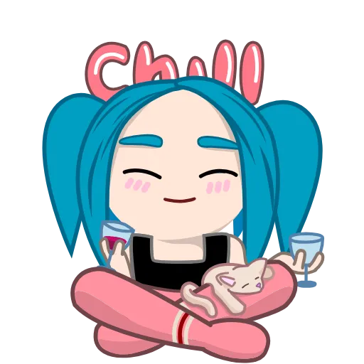 😌 Эмодзи «random anime» для Telegram
