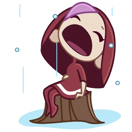 😭 Эмодзи «random anime» для Telegram