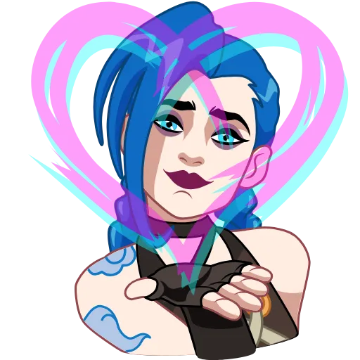 ❤️ Эмодзи «random anime» для Telegram