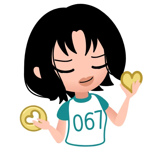 😘 Эмодзи «random anime» для Telegram