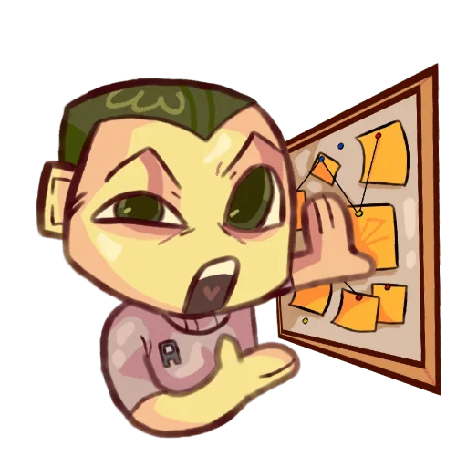 👄 Стикер «No im not a human» для Telegram