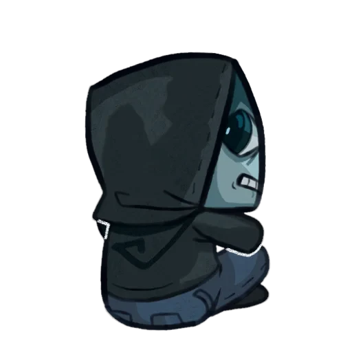 🪐 Стикер «No im not a human» для Telegram
