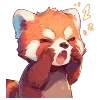 😮 Эмодзи «Red Pandas» для Telegram
