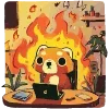 🔥 Эмодзи «Red Pandas» для Telegram