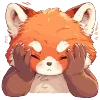 🫨 Эмодзи «Red Pandas» для Telegram