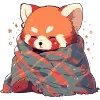 🤒 Эмодзи «Red Pandas» для Telegram