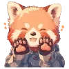 🤗 Эмодзи «Red Pandas» для Telegram