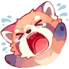 😥 Эмодзи «Red Pandas» для Telegram