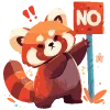 🙅‍♂️ Эмодзи «Red Pandas» для Telegram
