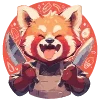 🔪 Эмодзи «Red Pandas» для Telegram