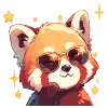 😎 Эмодзи «Red Pandas» для Telegram