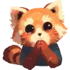🥺 Эмодзи «Red Pandas» для Telegram